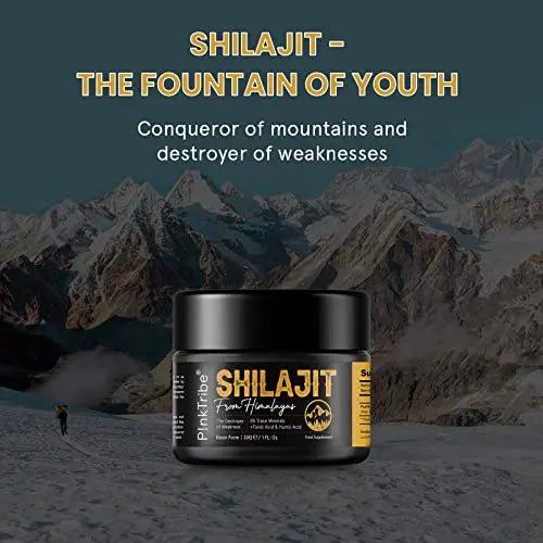 Shilajit Resin, Original Himalayan Shilajit 30g - Gold Grade 100% Pure, Rich in Fulvic - TrustMedUSA