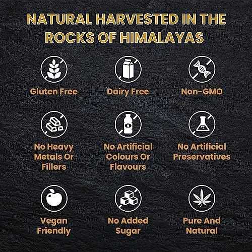 Shilajit Resin, Original Himalayan Shilajit 30g - Gold Grade 100% Pure, Rich in Fulvic - TrustMedUSA