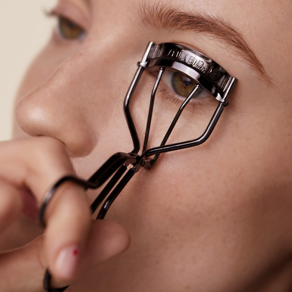 Shiseido Eyelash Curler - Crimps & Curls Lashes for Perfect, Eye-Framing Fringe - Gentle & Safe - Includes Replacement Pad - TrustMedUSA