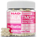 SHIZAM TMG Betaine Alpha Lipoic Acid ALA D3 Fisetin Gummies, Tri-Methylglycine trimethylglycine R-Alpha NAD+ Plus + HCL Supplements, Mitochondrial Senolytic Activator, NR Capsules Powder 600mg 1000mg - TrustMedUSA