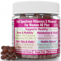 SHIZAM Vitamin D3 K2 MK-7 Gummies with Magnesium, Folate (5-MTHF), Methylfolate, CoQ10, B6 P5P & Methylated B-Complex for Women 40+ - TrustMedUSA