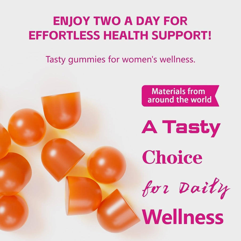 Shytrouy Premium Feminine Balance Gummies for Women, Vaginal Probiotics - pH Balance & Immune Defense Support for Feminine Health, Hawaiian Pineapple Flavor - 60 Count - TrustMedUSA