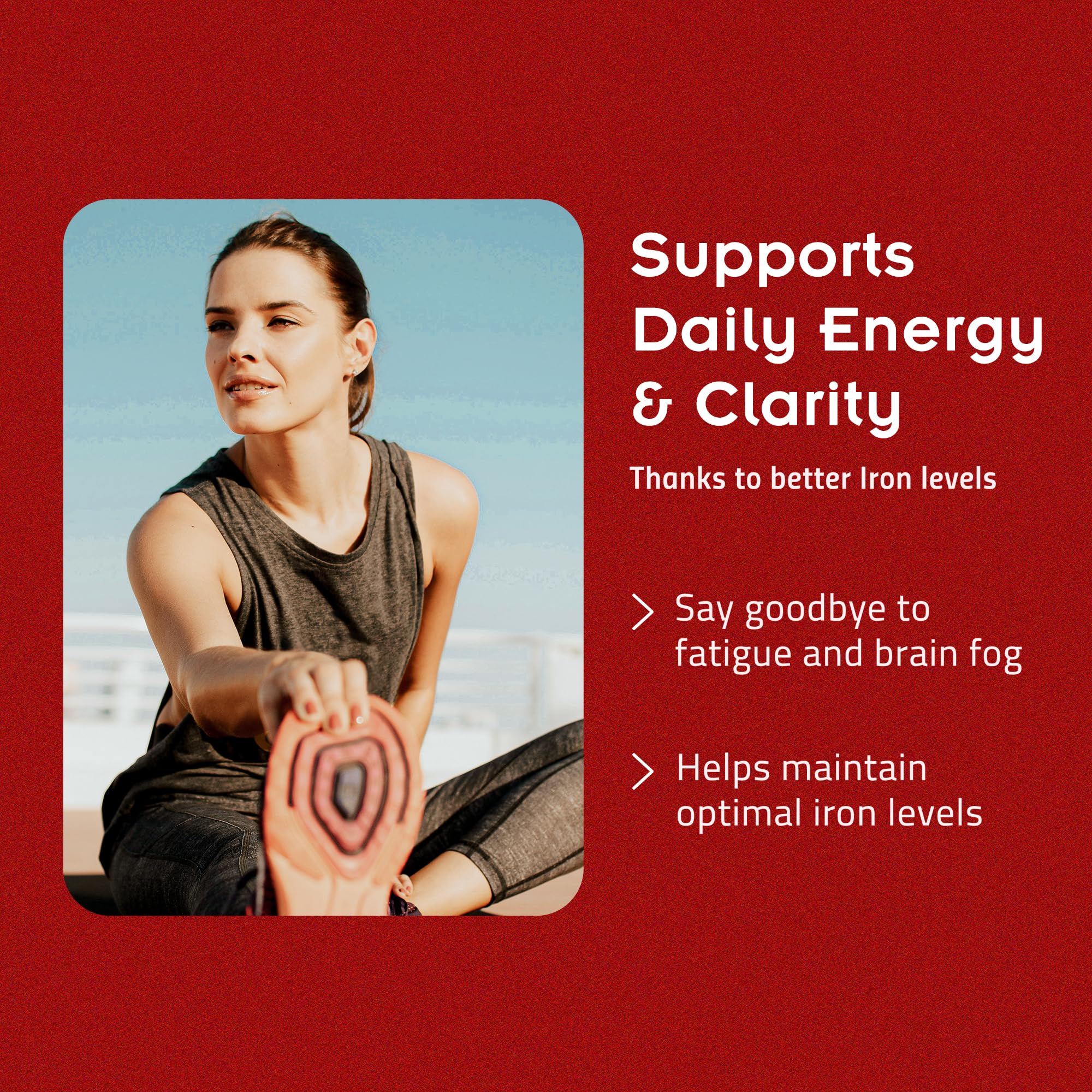 SiderAL Forte Iron Supplement Clinically Proven to Increase Levels Without Side Effects | Sucrosomial High Absorption Gentle Iron Pills for Women and Men | Vitamin C | Anemia & Energy Support | 30 ct - TrustMedUSA