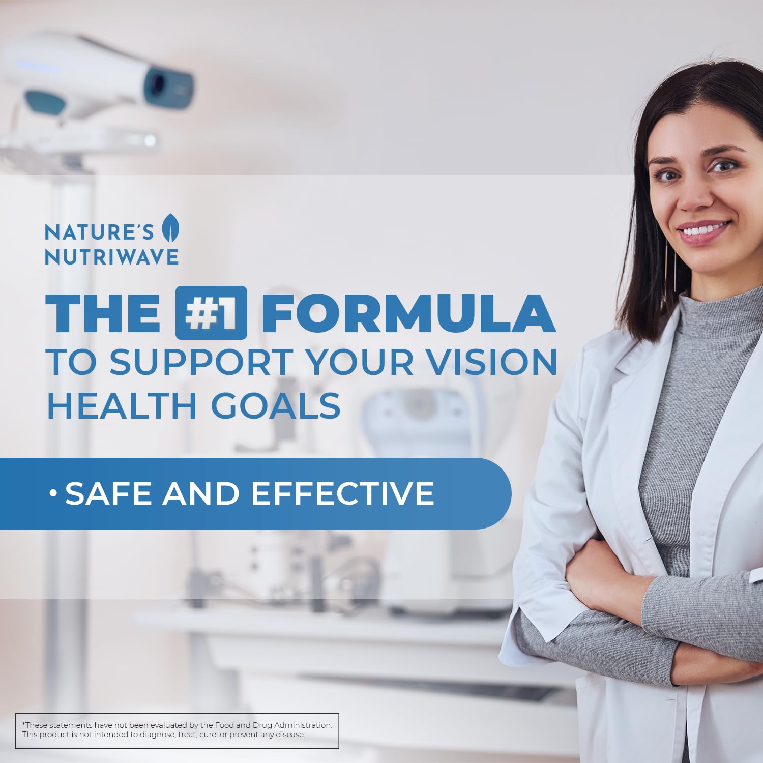 SIGHT EASY - Eye Vitamins & Mineral Supplements with Lutein & Zeaxanthin, Vitamin C, Vitamin E, Zinc and Bilberry for Healthy Vision and Eye Function Support - 60 Capsules, 1 Month Supply - TrustMedUSA