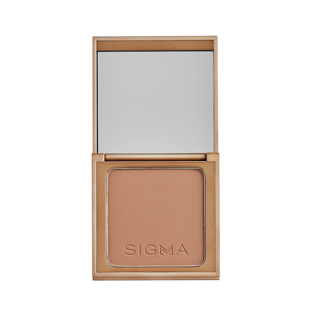 Sigma Beauty Matte Bronzer - Longwear Light Bronzer Powder with Matte Finish for Face - Achieving a Natural, Sun Kissed Glow (Dark) - TrustMedUSA