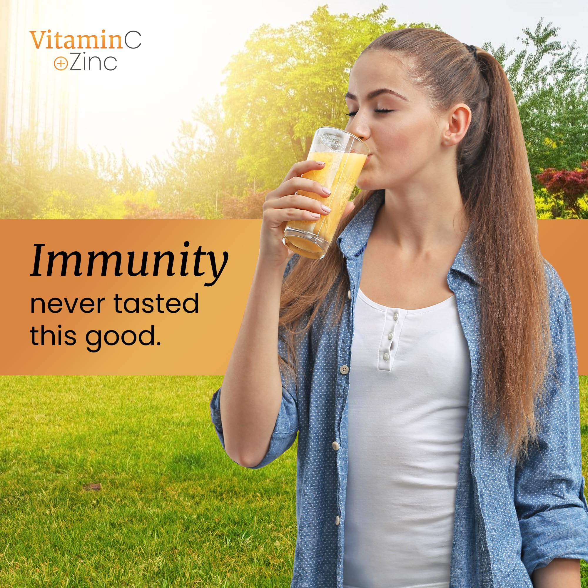 SIGNIFY NATURE Vitamin C 1000mg Effervescent Tablets - Potent Immune Support VIT C with Zinc Supplement - Sugar-Free & Vegan Formula | Dissolvable Vitamin C Tablets - Water Soluble Fizzy Elixir - 80CT - Maple Wellness Supplements