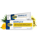 Simple Promise – Simple H Hemorrhoid Cream – Gentle Fast-Absorbing Formula with 28 Potent Ingredients & Enhanced Delivery System – Paraben-Free, Promotes Comfort & Relief, 2 oz - TrustMedUSA