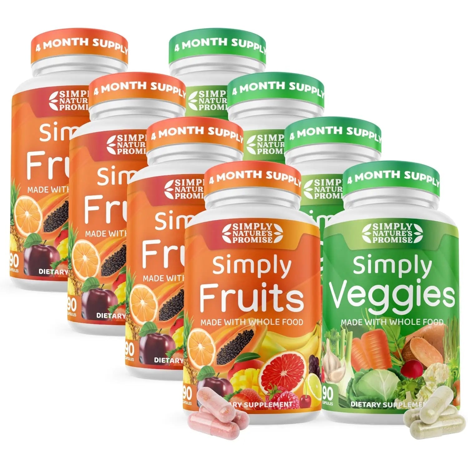 Simply Nature's Promise - Packed with Over 40 Different Fruits & Vegetables - TrustMedUSA