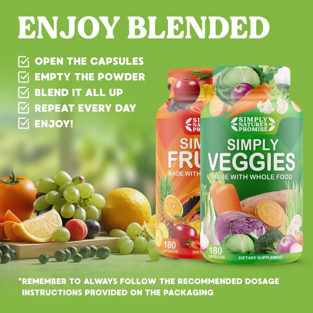Simply Nature's Promise - Packed with Over 40 Different Fruits & Vegetables - TrustMedUSA