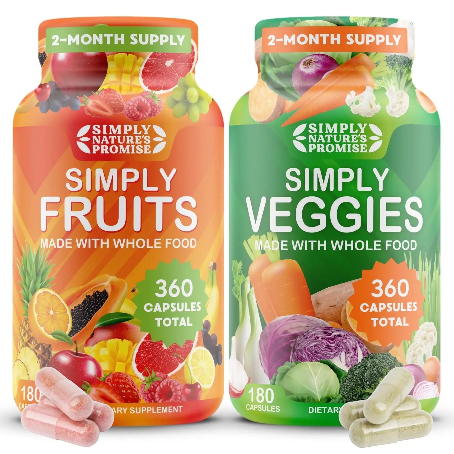 Simply Nature's Promise - Packed with Over 40 Different Fruits & Vegetables - TrustMedUSA