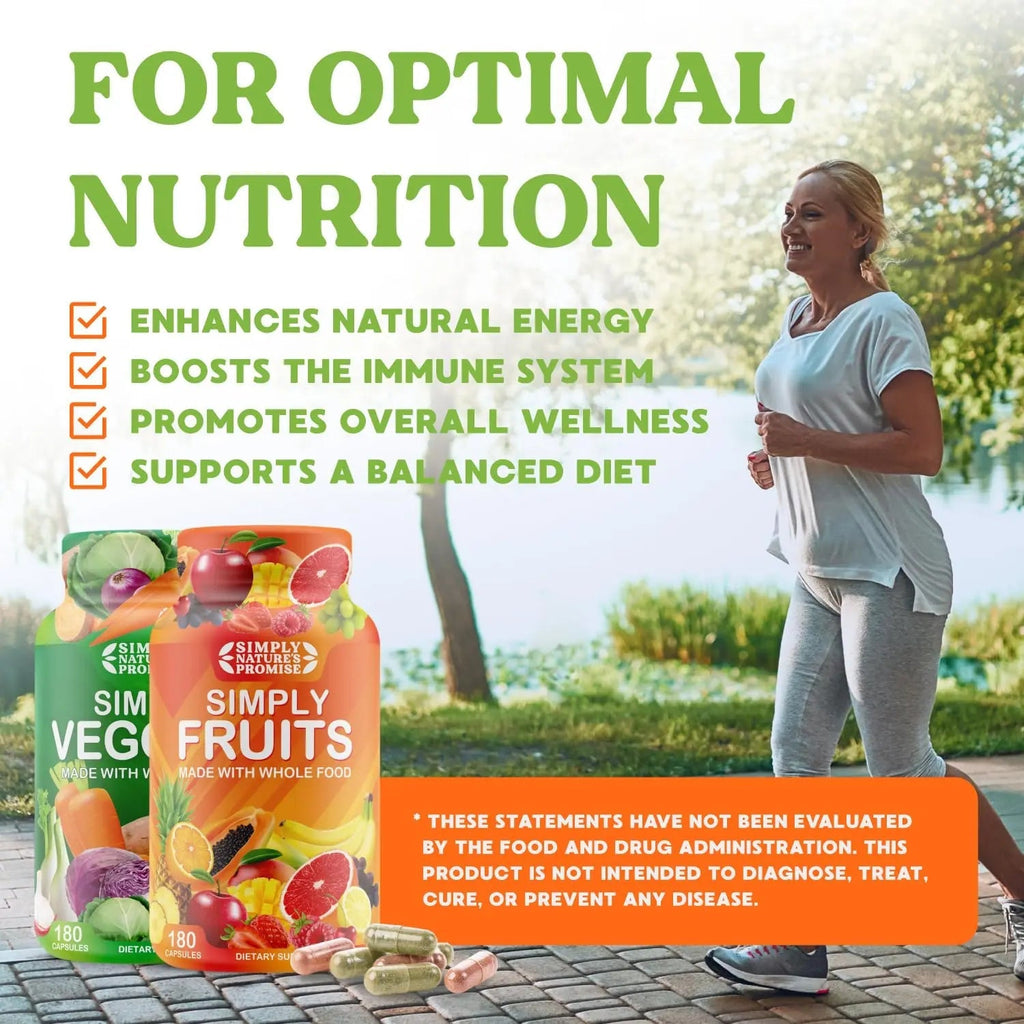 Simply Nature's Promise - Packed with Over 40 Different Fruits & Vegetables - TrustMedUSA