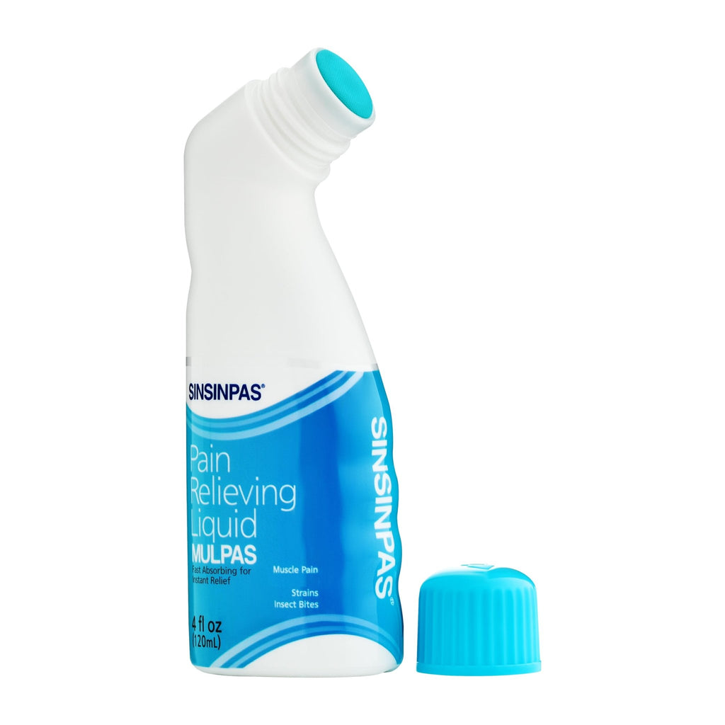 SINSINPAS Pain Relieving Liquid - MULPAS 2 Pack (Total 8 fl oz) - TrustMedUSA