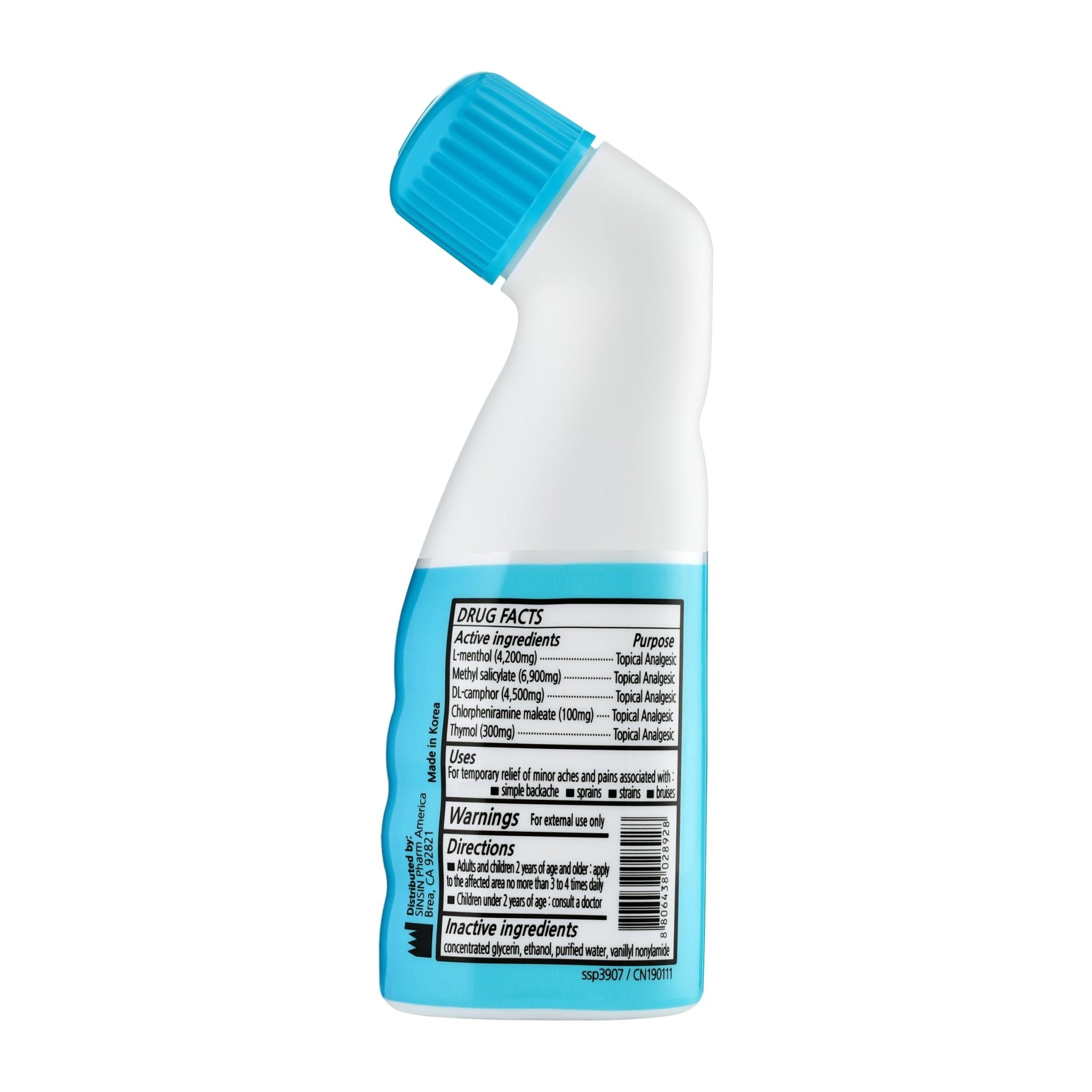 SINSINPAS Pain Relieving Liquid - MULPAS 2 Pack (Total 8 fl oz) - TrustMedUSA