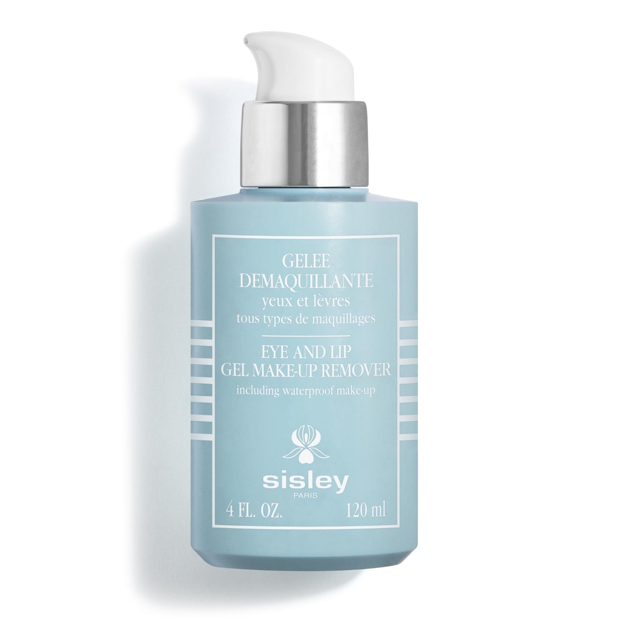 Sisley Paris Eye and Lip Gel Make-Up Remover - 120 mL - Removes Waterproof Makeup - Soft, Melting Texture - Gentle, Non-Oily Formula - TrustMedUSA