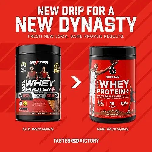 Six Star Elite Series 100% Whey Protein Plus Triple Chocolate 1.8lbs US - TrustMedUSA