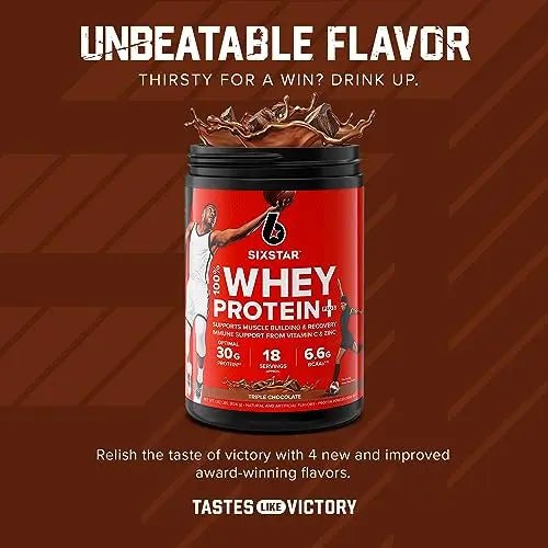 Six Star Elite Series 100% Whey Protein Plus Triple Chocolate 1.8lbs US - TrustMedUSA