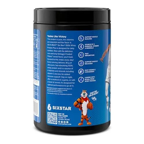 Six Star Whey Protein Powder Plus | Muscle Building & Recovery Plus Immune Support - TrustMedUSA