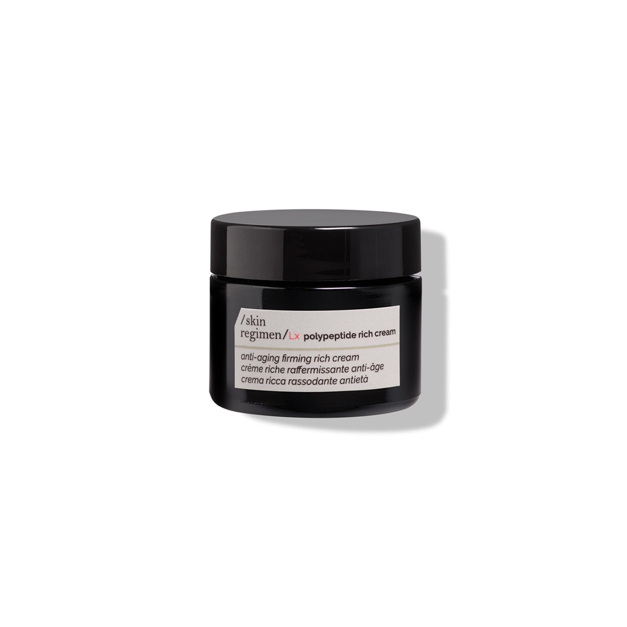 /skin regimen/ Lx Polypeptide Rich Cream, Anti-Aging Firming Moisturizer, Nourishes, Corrects Wrinkles, Longevity Complex™, Peptides, Clean Beauty, Vegan, Mature & Dry Skin, 1.69 Fl Oz - Maple Wellness Supplements
