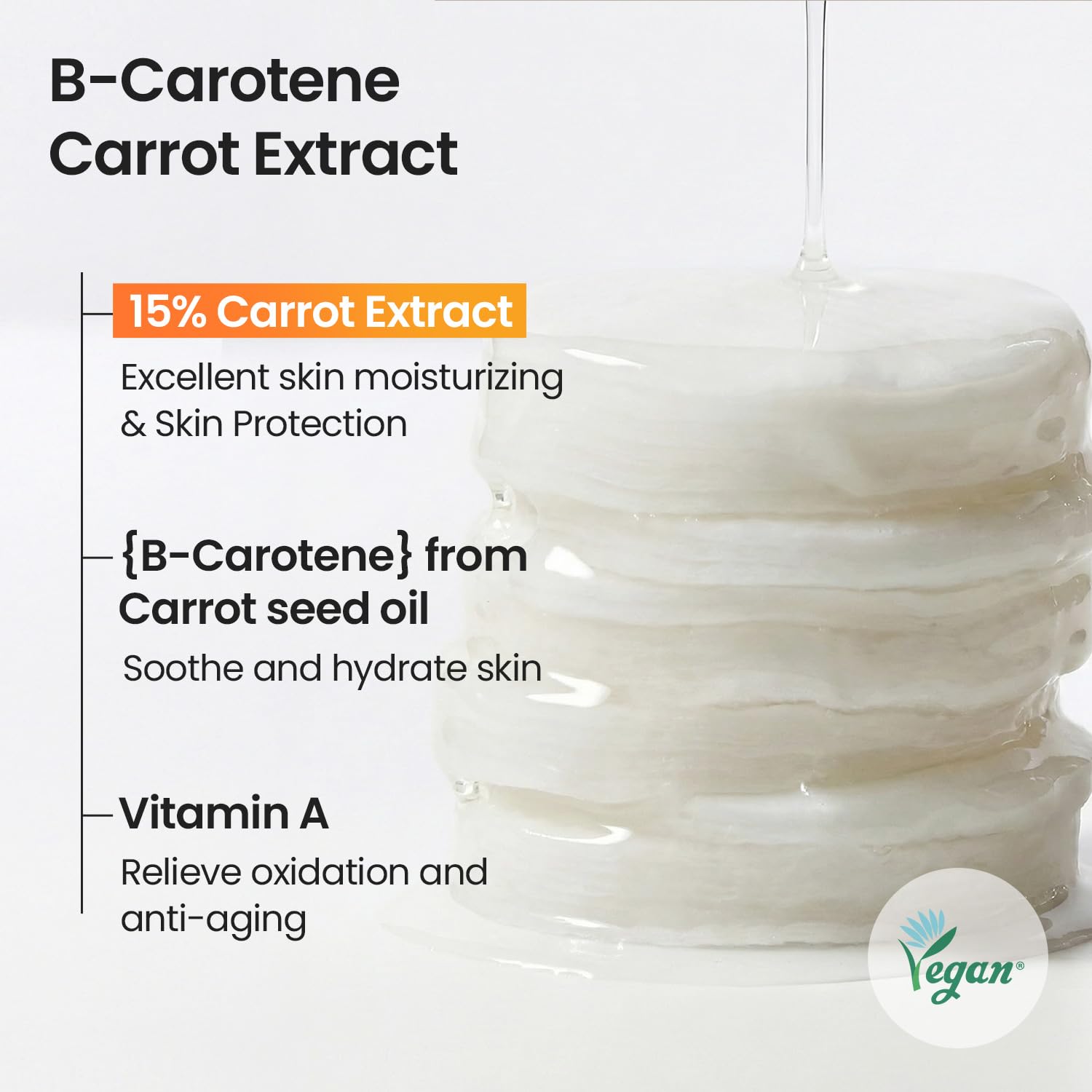 SKINFOOD Carrot Carotene Toner Pads, Hydrating & Soothing for Dry Skin, Instant Cooling, After Sun & Heat Care, Cotton Facial Toner Pads, Korean Skincare for Face (60 Counts) - TrustMedUSA