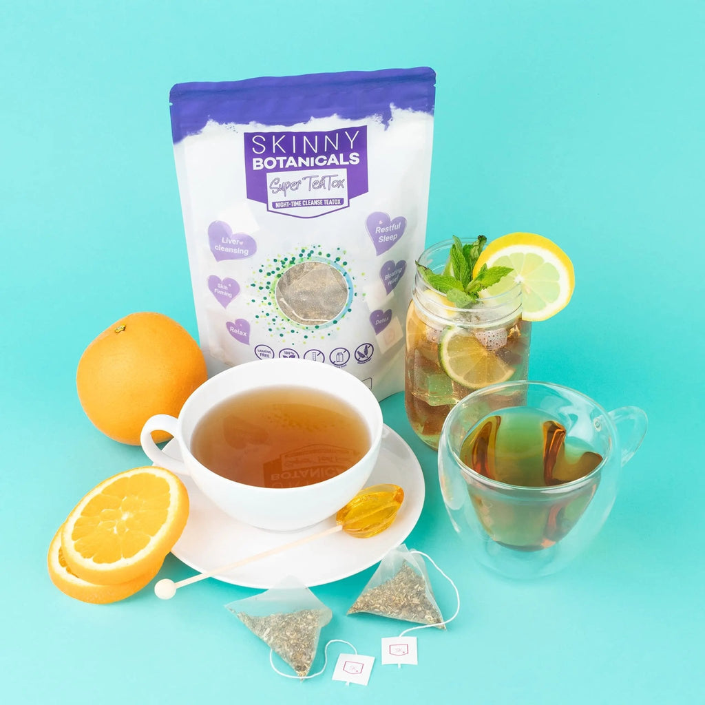 Skinny Botanicals Evening Detox Tea for Body Cleanse All Natural - Laxative-Free - TrustMedUSA