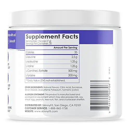 SkinnyFit Repair & Recover 30 Servings: BCAA Powder for Women, Branched Chain Amino - TrustMedUSA