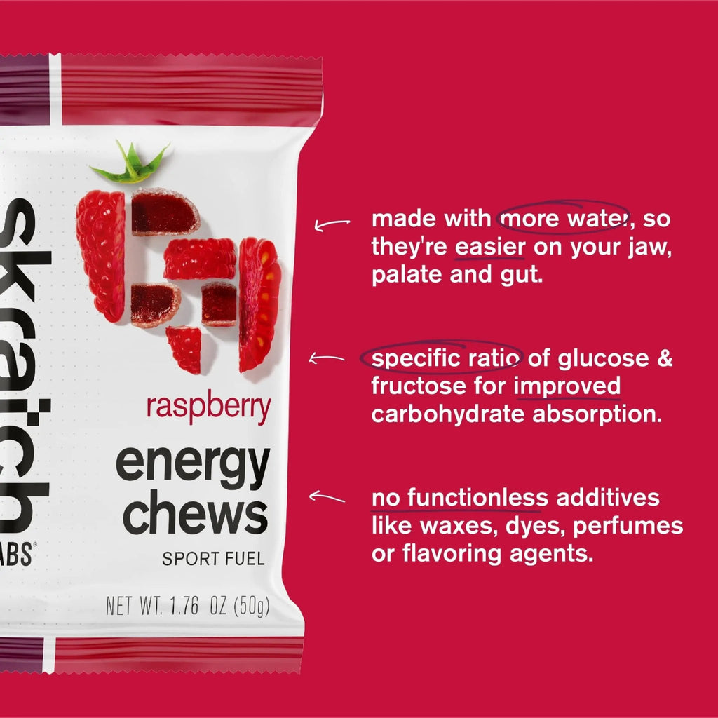 Skratch Labs Energy Chews | Energy Gummies for Running, Cycling - TrustMedUSA