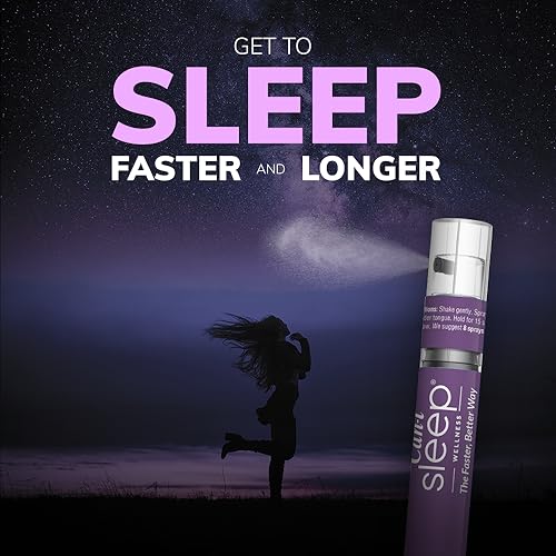 Sleep Fast & Longer - Oral Absorbtion Spray Can I Sleep Natural Sleep Aid with Melatonin - TrustMedUSA