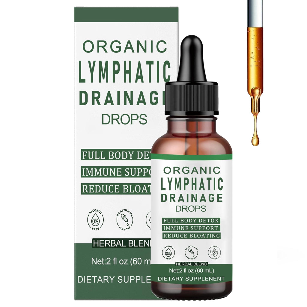 Slifthistle Lymphatic Drainage Drops, Lymphatic Support Liquid Drops, with Herbal Ingedients, Reduce Bloating, Full Body Detox & Cleanse, Promote Circulation, Vegan, Non-GMO (60ml) (1) - Maple Wellness Supplements