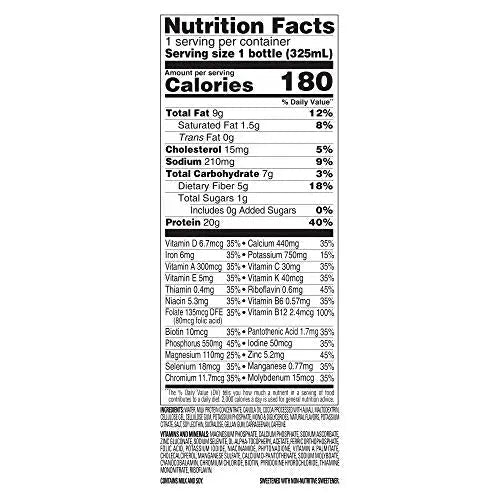 SlimFast Advanced Energy High Protein Meal Replacement Shake, Rich Chocolate, 20g - TrustMedUSA