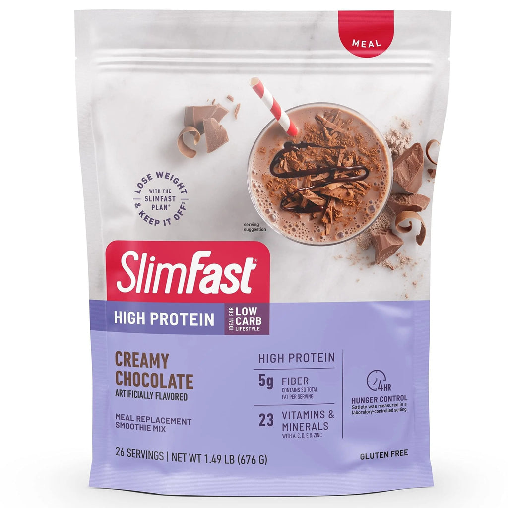 SlimFast High Protein Chocolate Bundle- 12 Count of Chocolate High Protein Meal - TrustMedUSA
