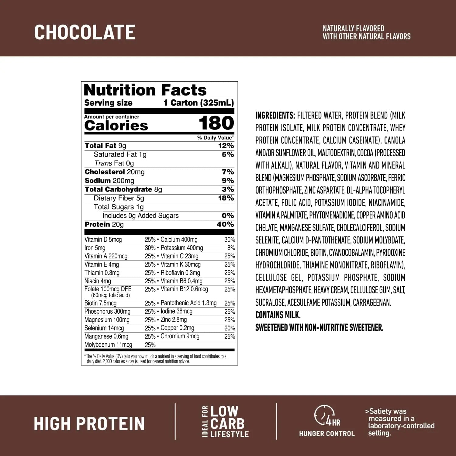 SlimFast High Protein Chocolate Bundle- 12 Count of Chocolate High Protein Meal - TrustMedUSA