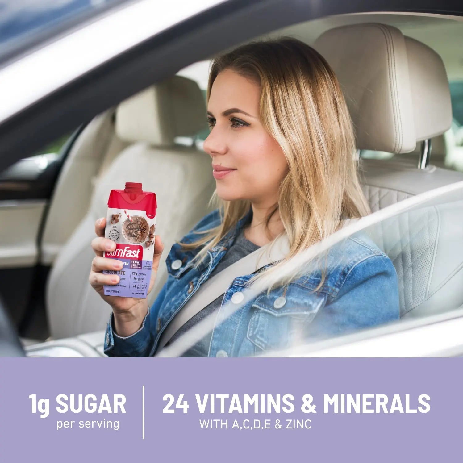 SlimFast Protein Shake, Strawberry- 20g Protein, Meal Replacement Shake Ready to Drink - TrustMedUSA