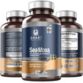 SMART NUTRA LABS Organic Sea Moss 3200MG Per Serving- 180 Vegan - TrustMedUSA