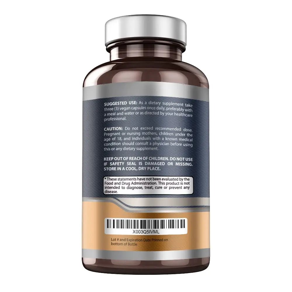 SMART NUTRA LABS Organic Sea Moss 3200MG Per Serving- 180 Vegan - TrustMedUSA