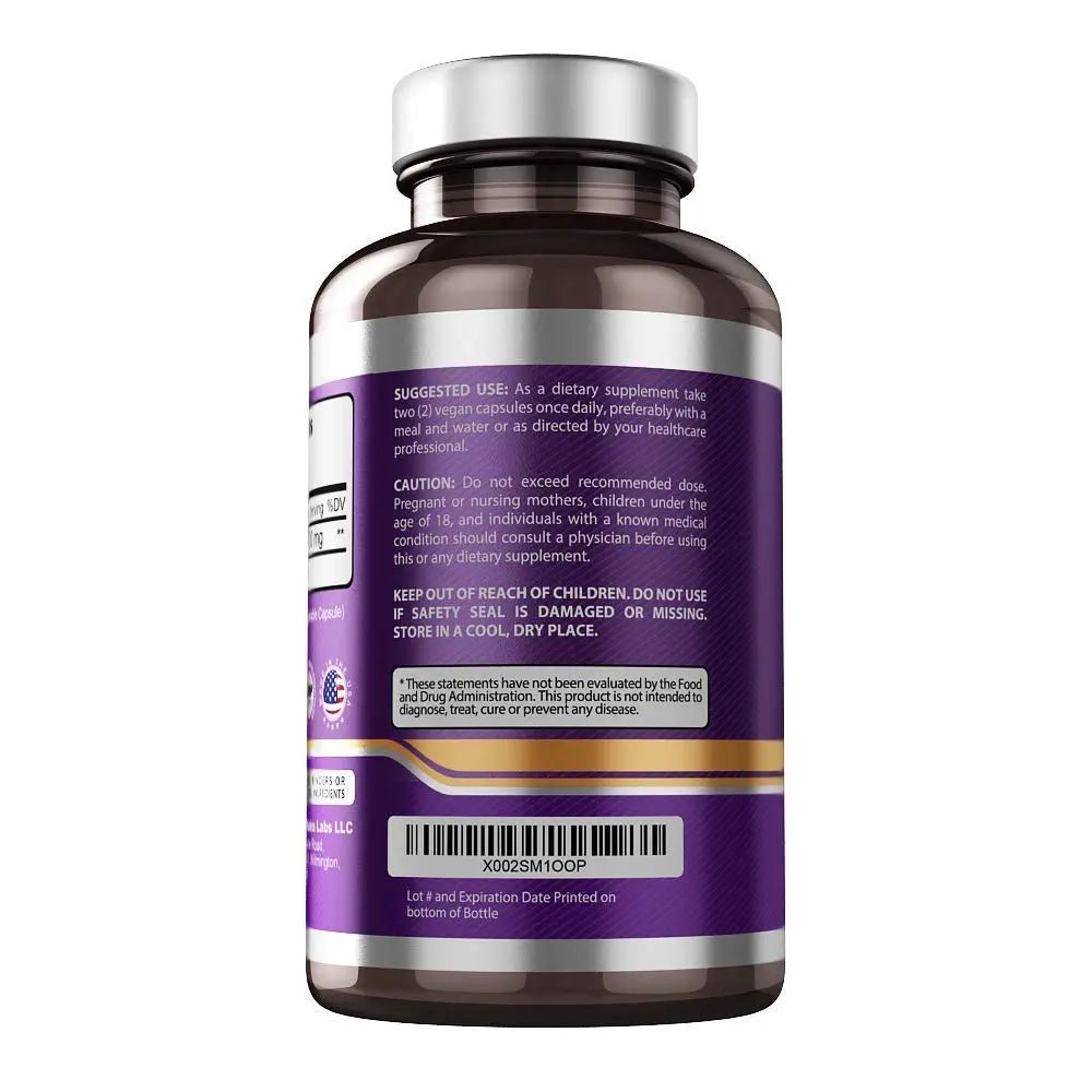 SMART NUTRA LABS Quercetin 1000mg- 180 Vegan Capsules - TrustMedUSA