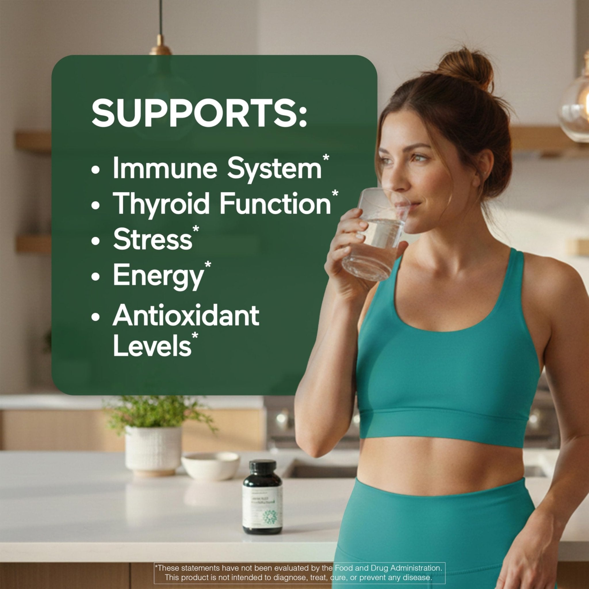 SMARTERNUTRITION Sea Moss Multimineral with Irish Sea Moss with Ashwagandha Bladderwrack Turmeric Zinc Vitamin C Elderberry Dandelion - Non-GMO, USA Manufactured - 60 Capsules[30 Day Supply] - TrustMedUSA