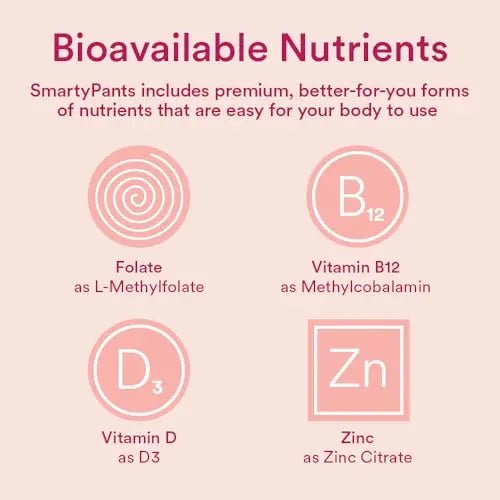 SmartyPants Teen Girl Multivitamin Gummies: Omega 3 Fish Oil (EPA/DHA), Vitamin D3 - TrustMedUSA
