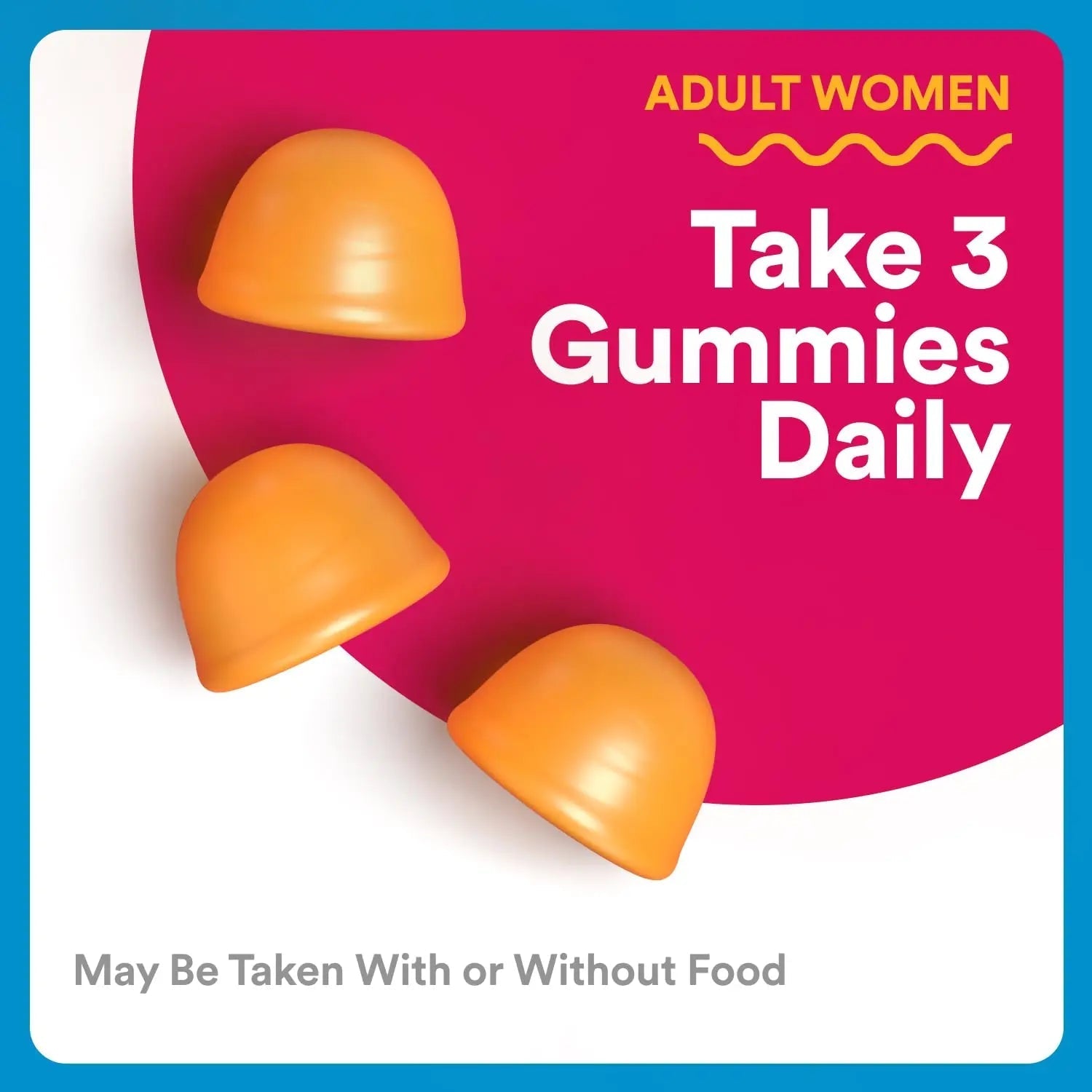 SmartyPants Zero Sugar Women’s Multivitamin Gummies: Biotin, Methylfolate, Omega 3 (ALA), Vitamin D3, C, Vitamin B12, B6, A, K, Zinc, Inositol - TrustMedUSA