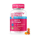 SmartyPants Zero Sugar Women’s Multivitamin Gummies: Biotin, Methylfolate, Omega 3 (ALA), Vitamin D3, C, Vitamin B12, B6, A, K, Zinc, Inositol - TrustMedUSA