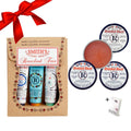 Smith's Rose Lip Balm Bulk- 3x0.5oz Premium All Purpose Lip Gloss Tubes & 3x0.8oz Lip Treatment Salve - Trio Lip Balm Tubes for Plump Lips & Cracked Skin Care - Christmas Gift Set, EBook - TrustMedUSA