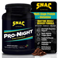 SNAC Pro-Night Protein Powder Blend - Quality Protein Powder for Men and Women, Nighttime Recovery, High Protein Supplement, Supports Muscle Repair, 26g Protein per Serving, Chocolate Flavor, 1.6 lbs - TrustMedUSA