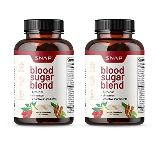 Snap Supplements Blood Sugar Blend - Support Healthy Blood Sugar, 60 Capsules - TrustMedUSA