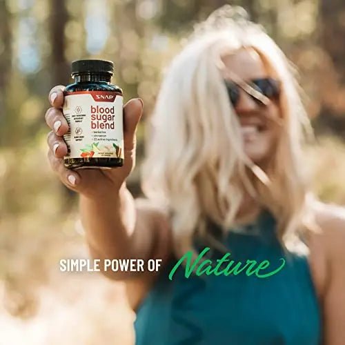 Snap Supplements Blood Sugar Blend - Support Healthy Blood Sugar, 60 Capsules - TrustMedUSA