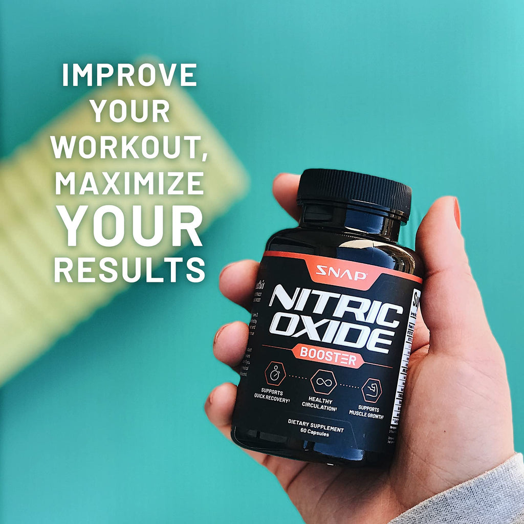 Snap Supplements Nitric Oxide + Testo Booster (2 Products) - TrustMedUSA