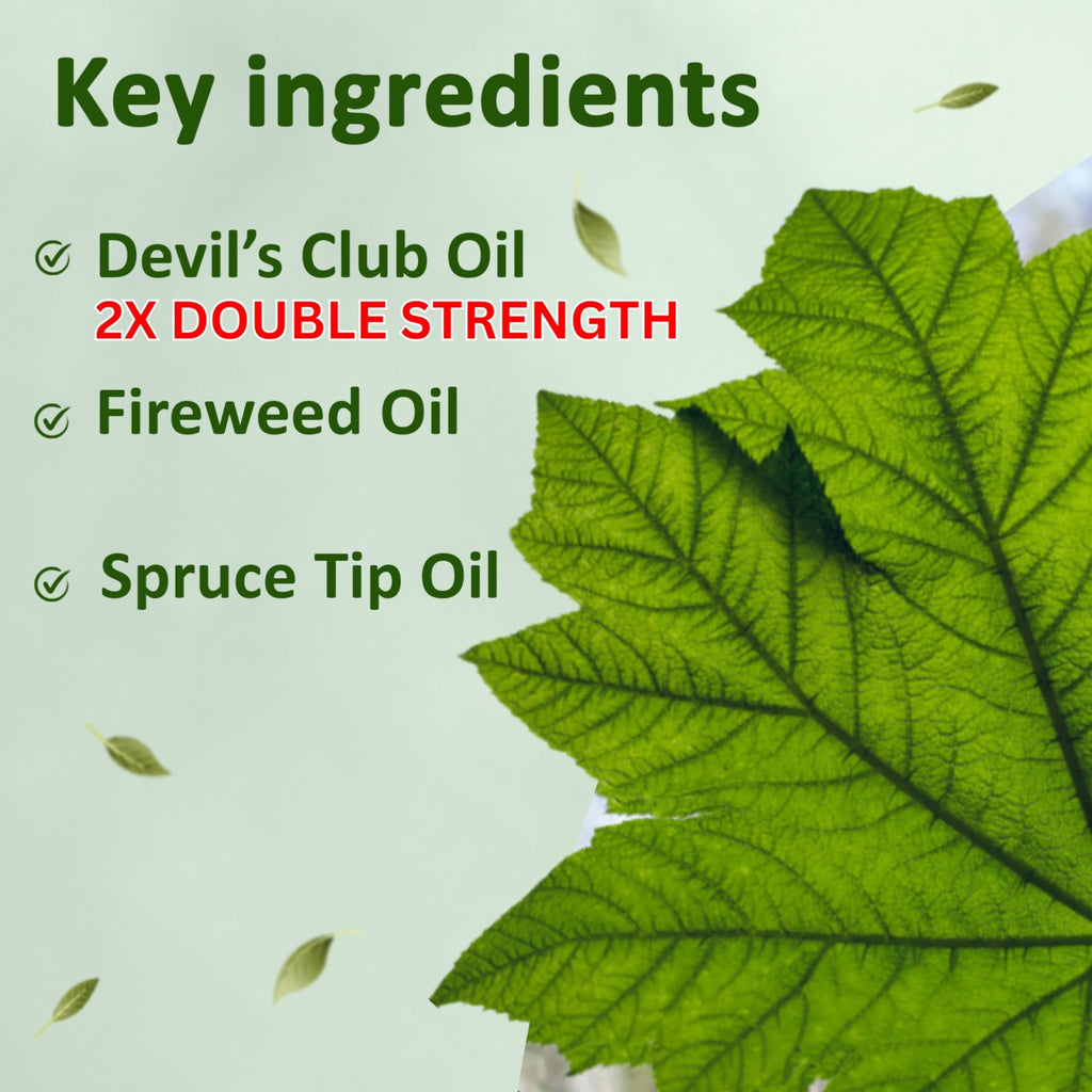 Snowy Summit Alaska Rainforest 2X Salve Stick - Salve for Dry Skin & Joint Relief - Natural Salve for Soothing Skin with Gentle Aroma - Body & Hand Salve - Muscle Rub Alaskan Devil’s Club Oil - TrustMedUSA