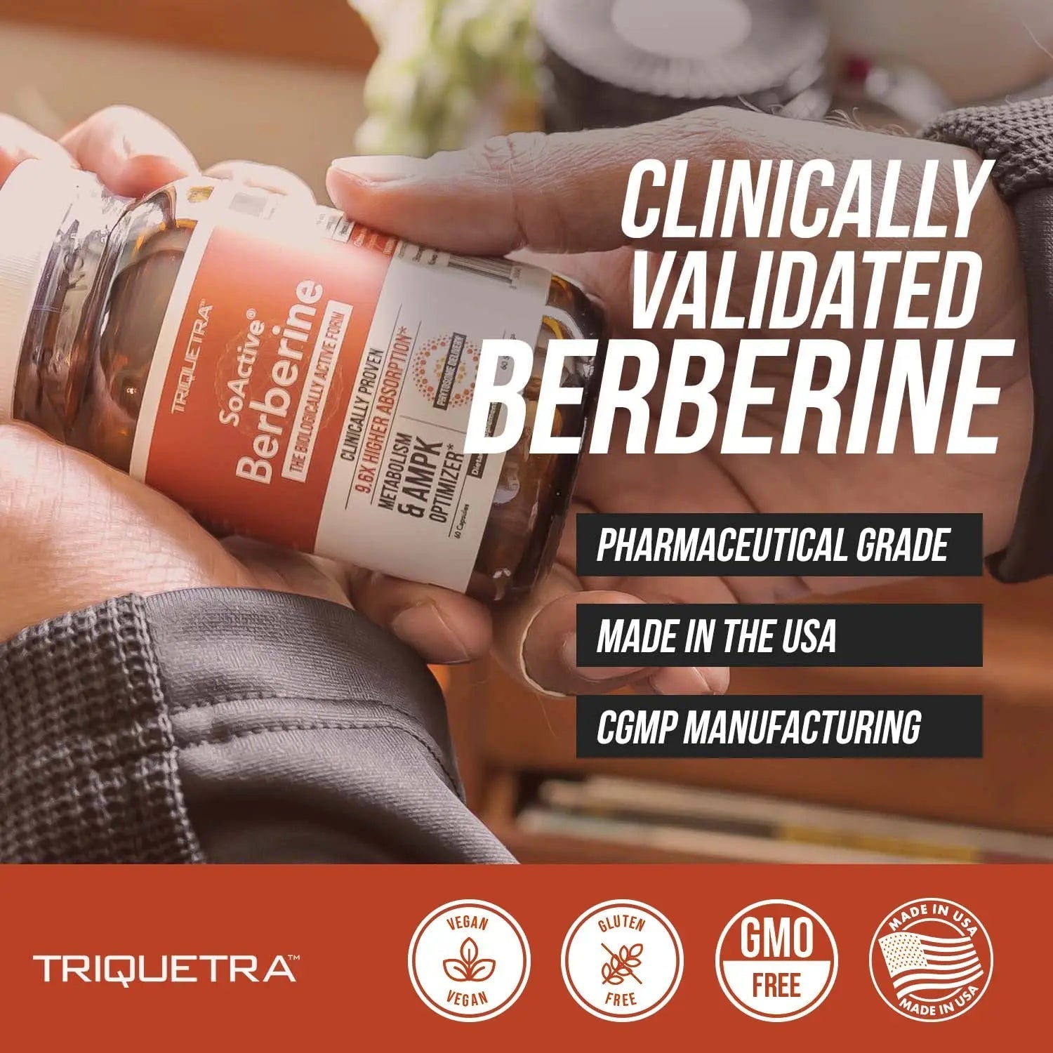 SoActive Berberine 550mg: 9.6X Higher Absorption, Clinically Proven Most Effective - TrustMedUSA