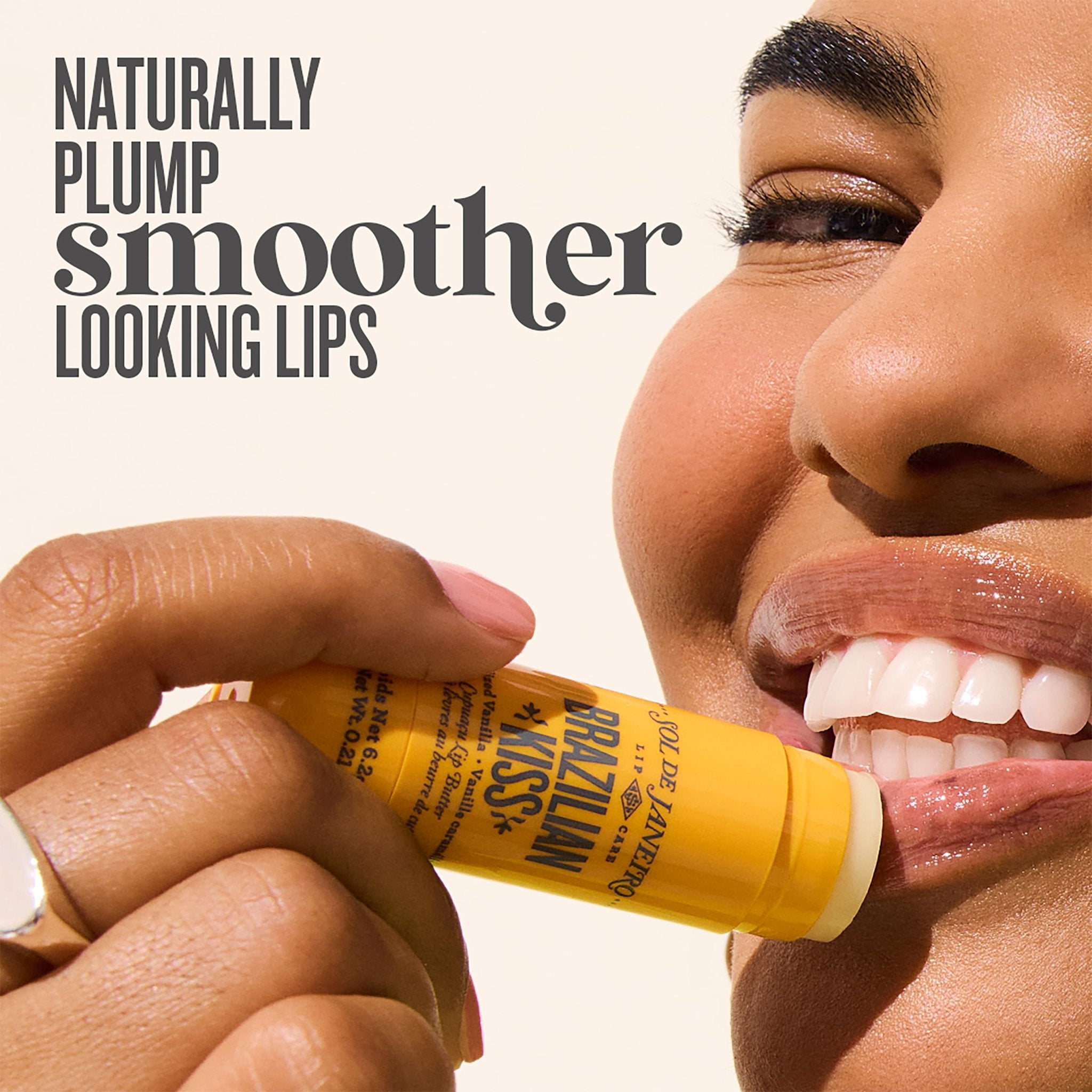 Sol de Janeiro Brazilian Kiss Vegan Formula Hydrating Lip Butter Balm - TrustMedUSA