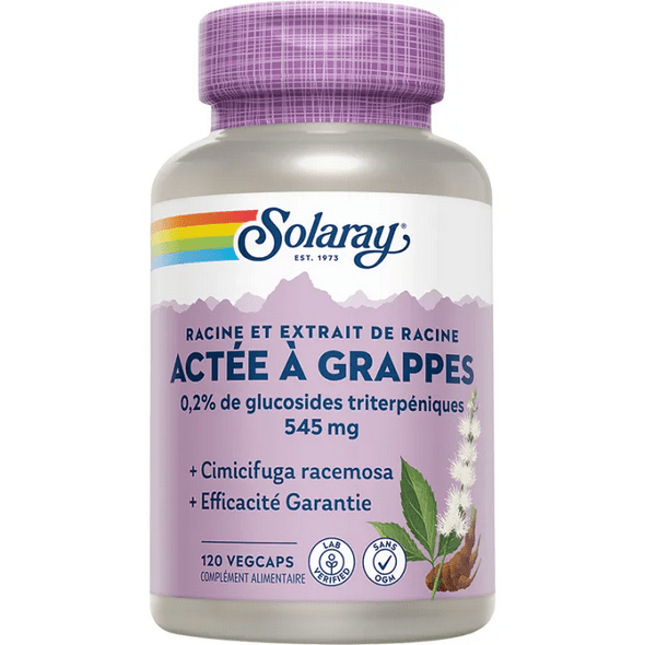 Solaray Black Cohosh 545 mg Capsules - TrustMedUSA