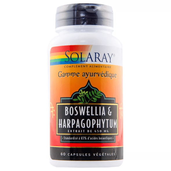 Solaray Boswellia & Harpagophytum Extract 450 mg 60 capsules - TrustMedUSA