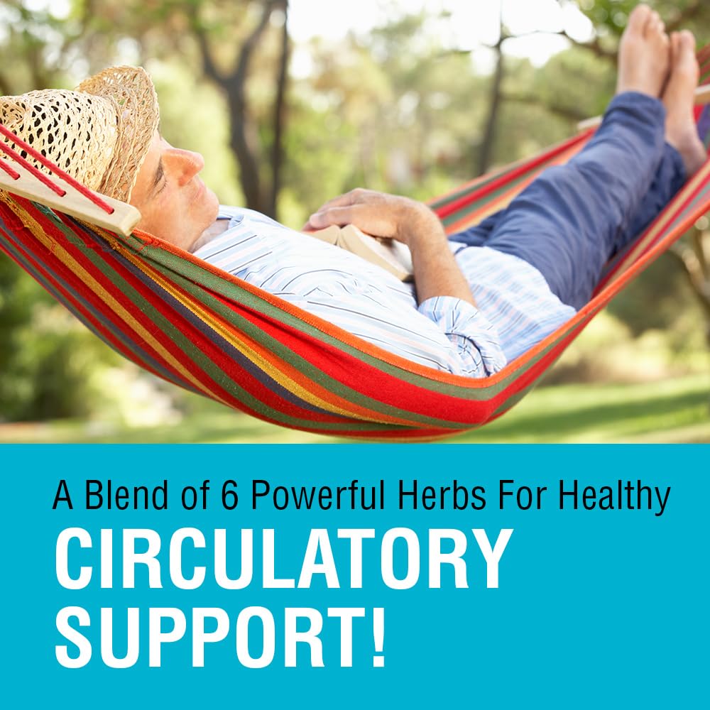 SOLARAY Circulation Blend SP-11B | Herbs & Cell Salt for Healthy Circulatory System Support | 50 Servings | 100 VegCaps - TrustMedUSA